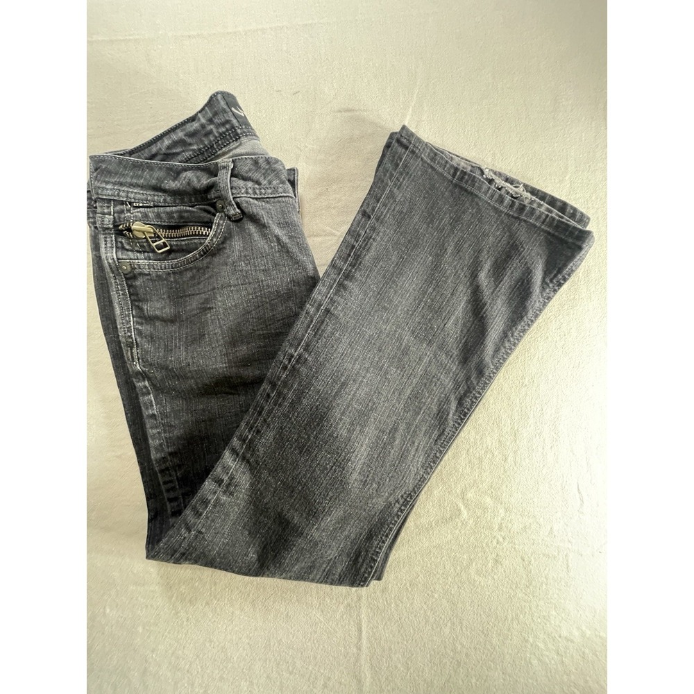 L&B 1948 Jeans Bootcut Black Dark Wash Semi Low Waist SZ 29x32 5 Pocket